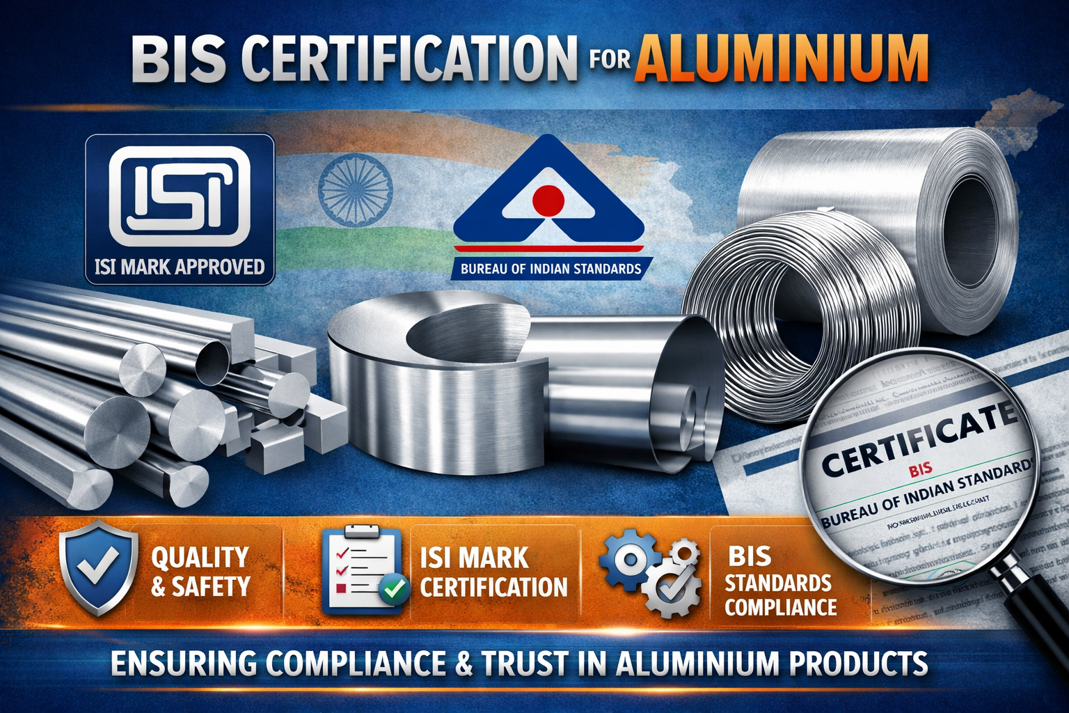 BIS Certification for Aluminium