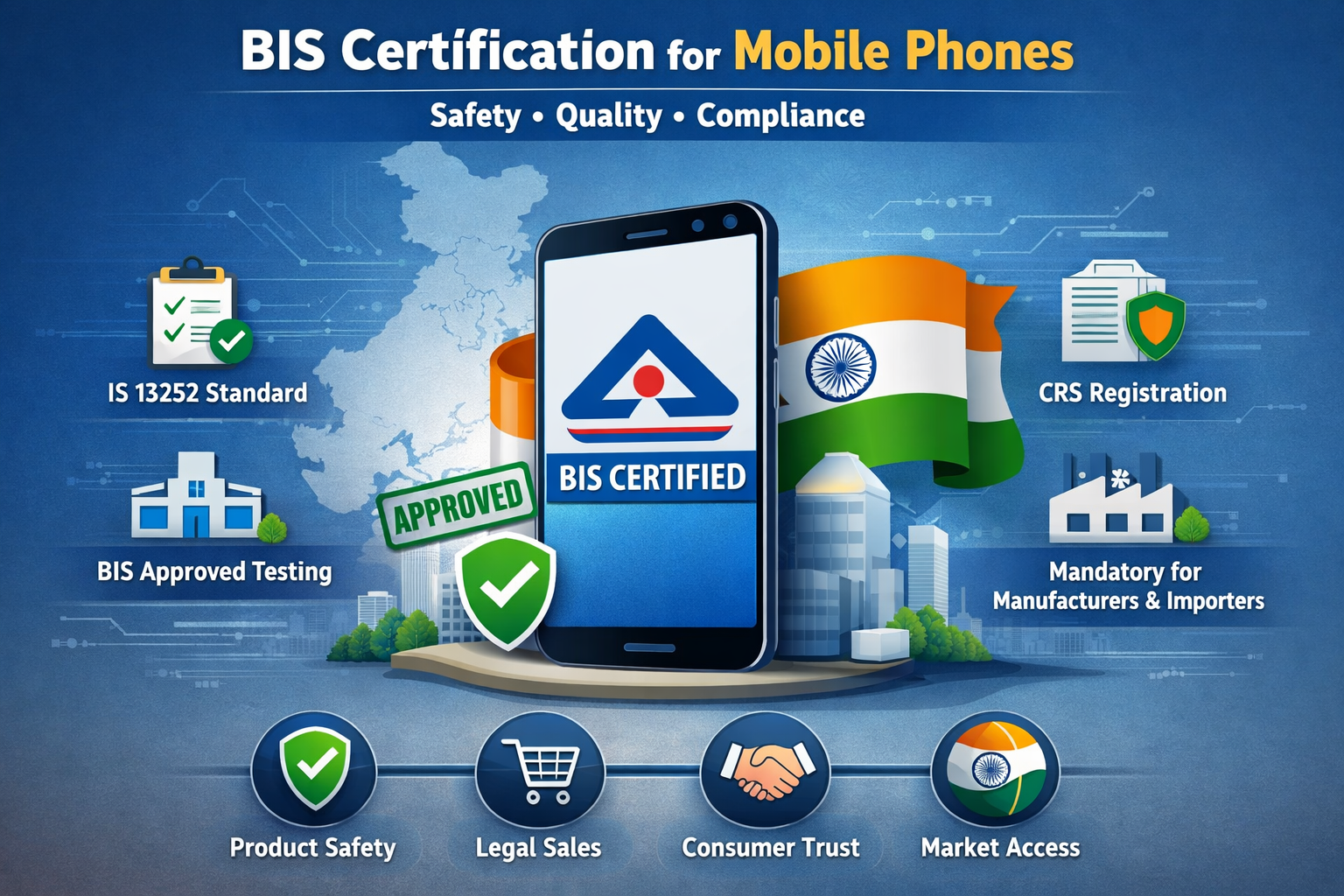 BIS Certification for Mobile Phones
