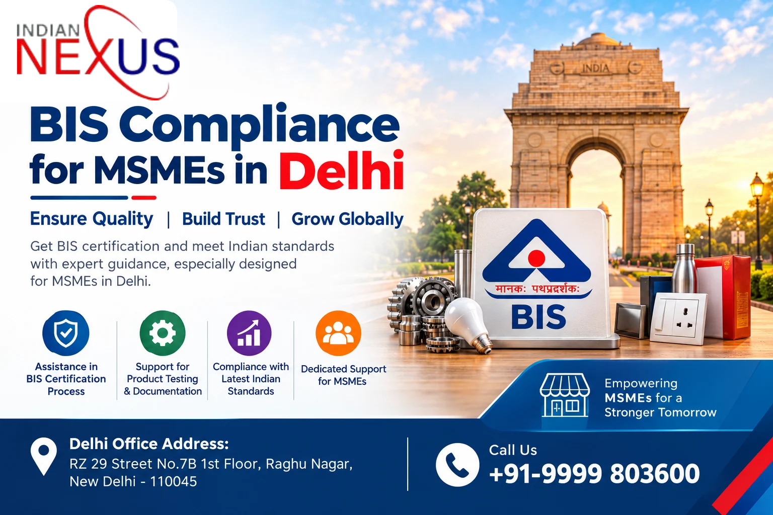 BIS Compliance for MSMEs in Delhi