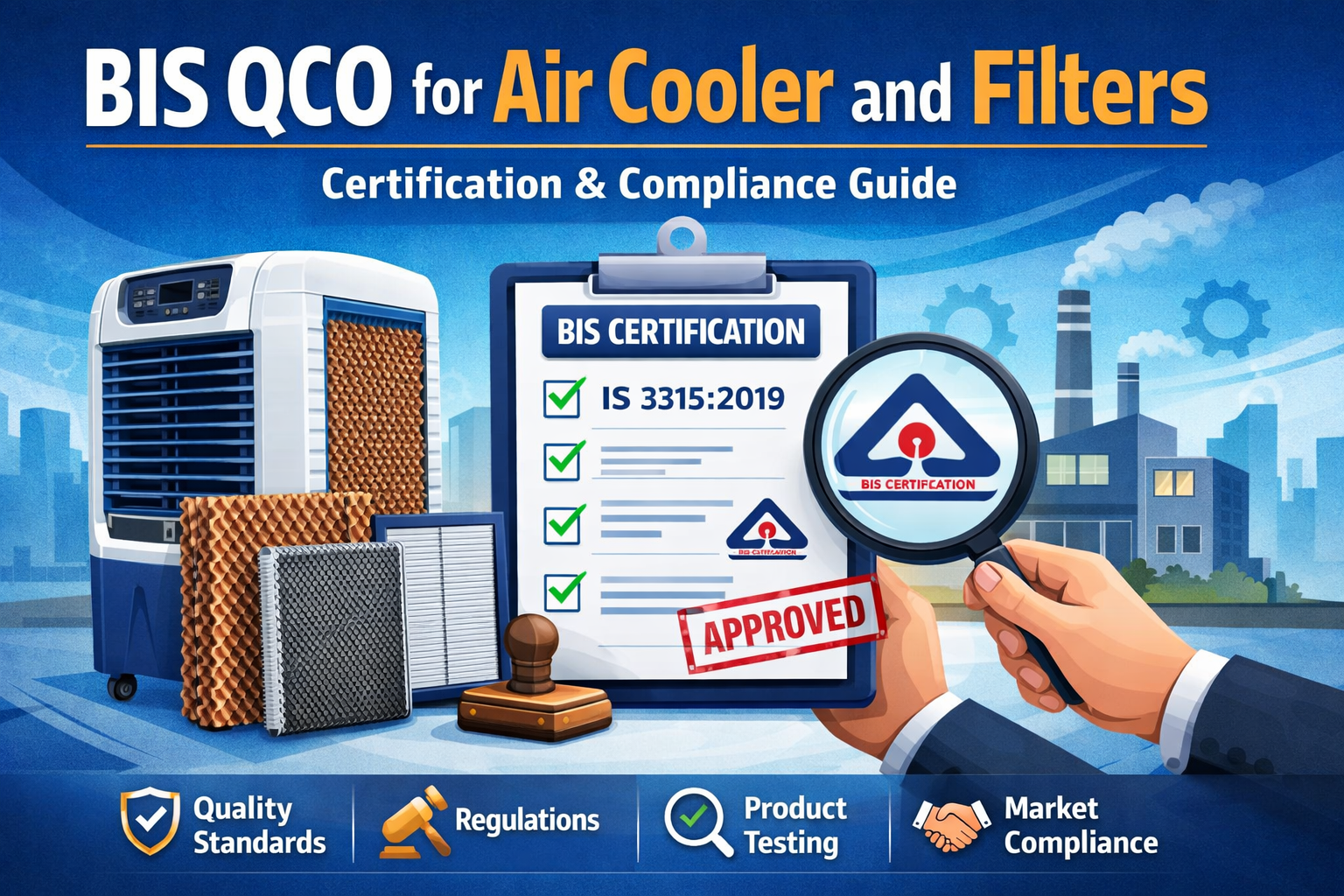 BIS QCO for Air Cooler and Filters