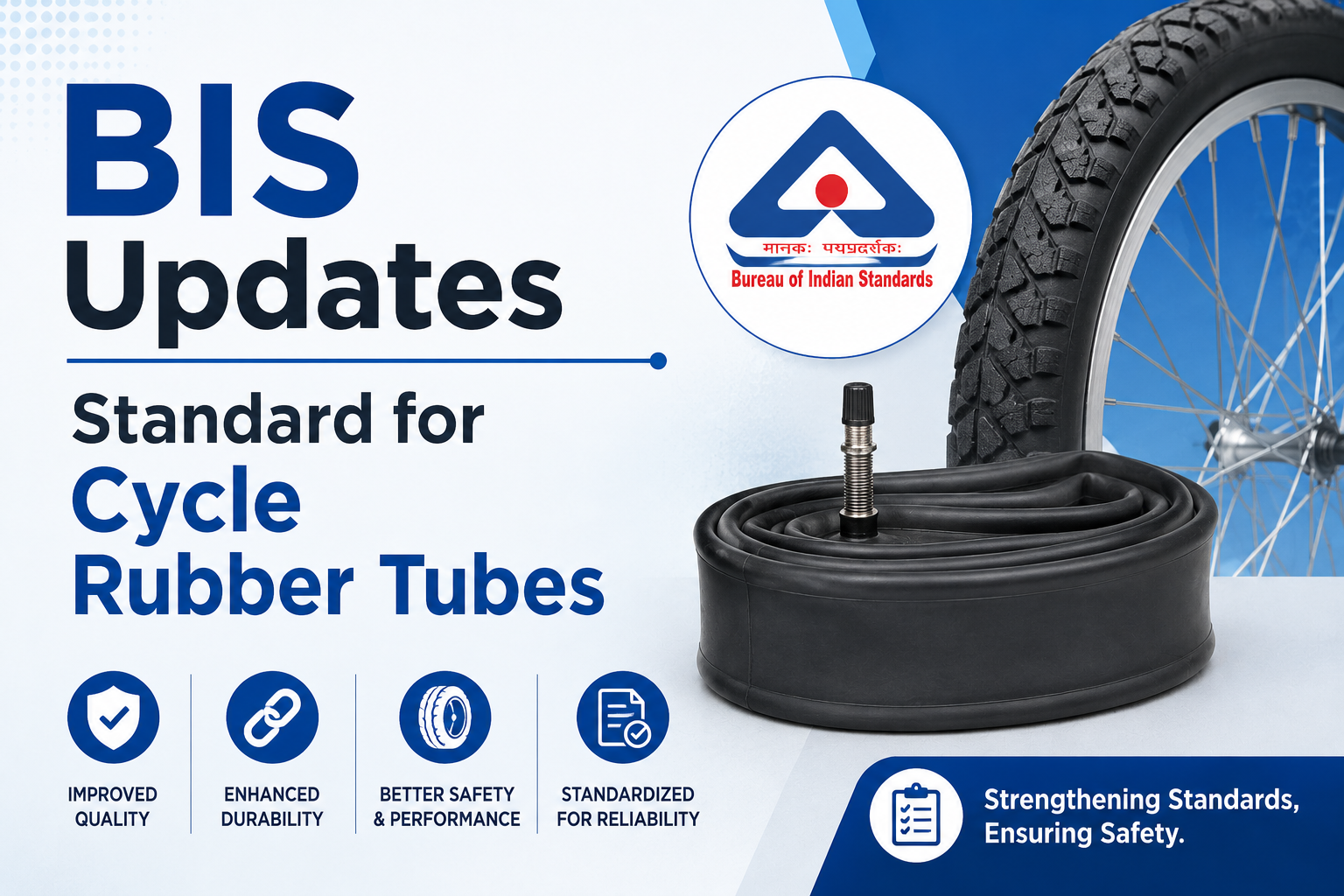 BIS Updates Standard for Cycle Rubber Tubes
