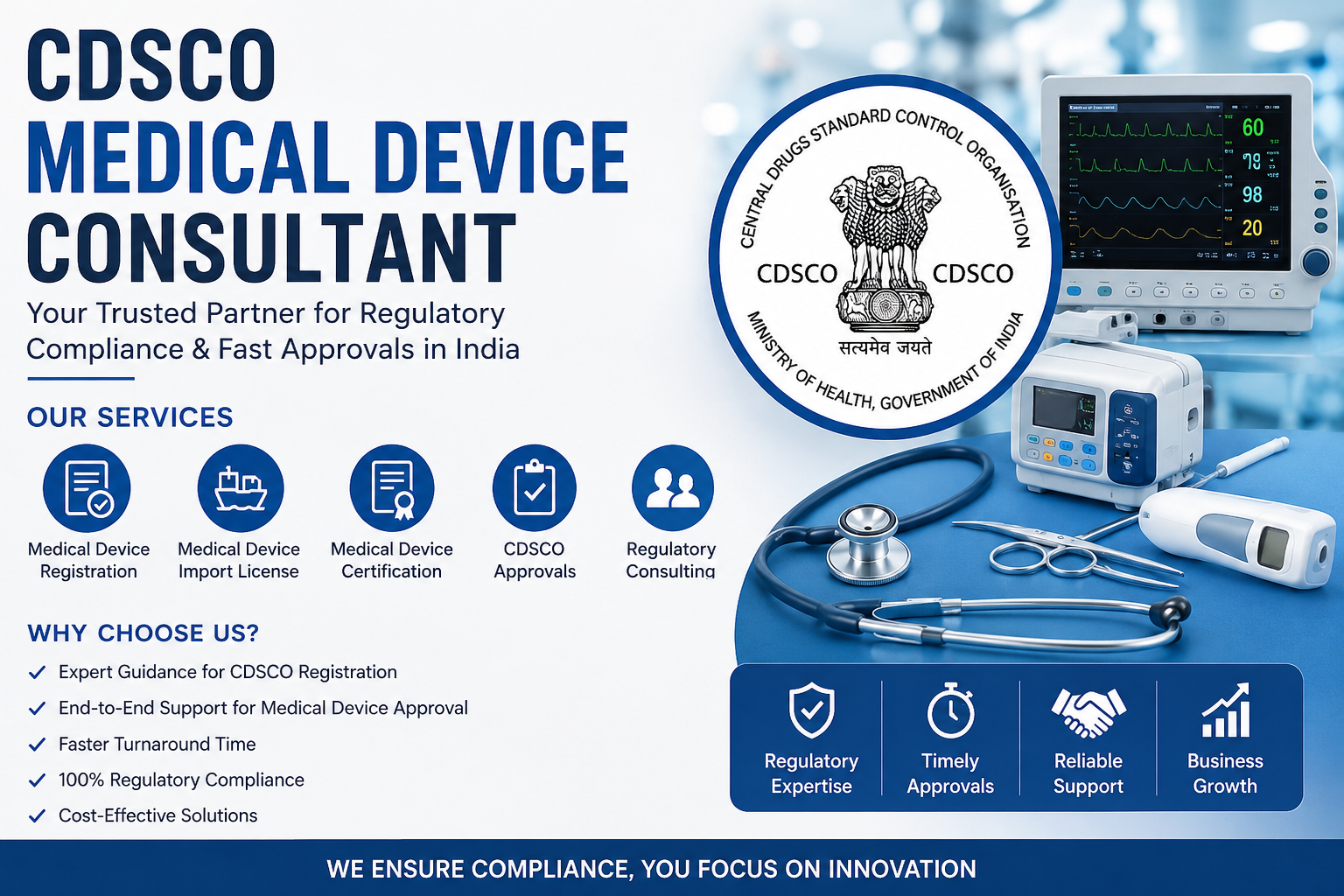 CDSCO Medical Device Consultant