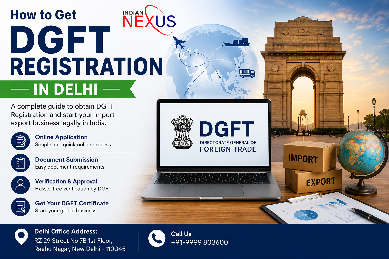 How to Get DGFT Registration in Delhi