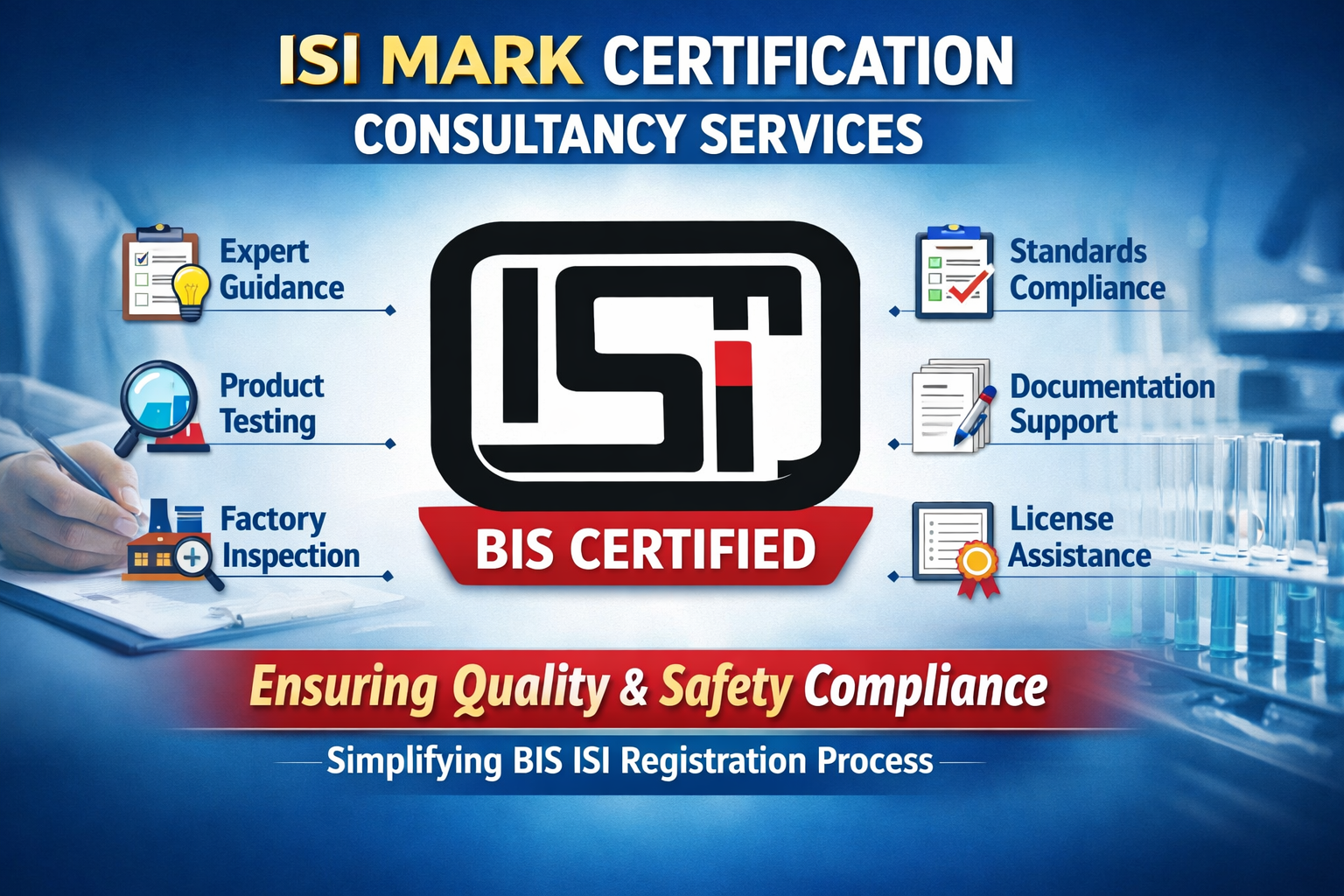 ISI mark certification consultancy services