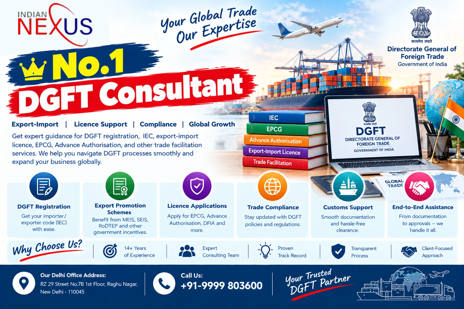 No.1 DGFT Consultant