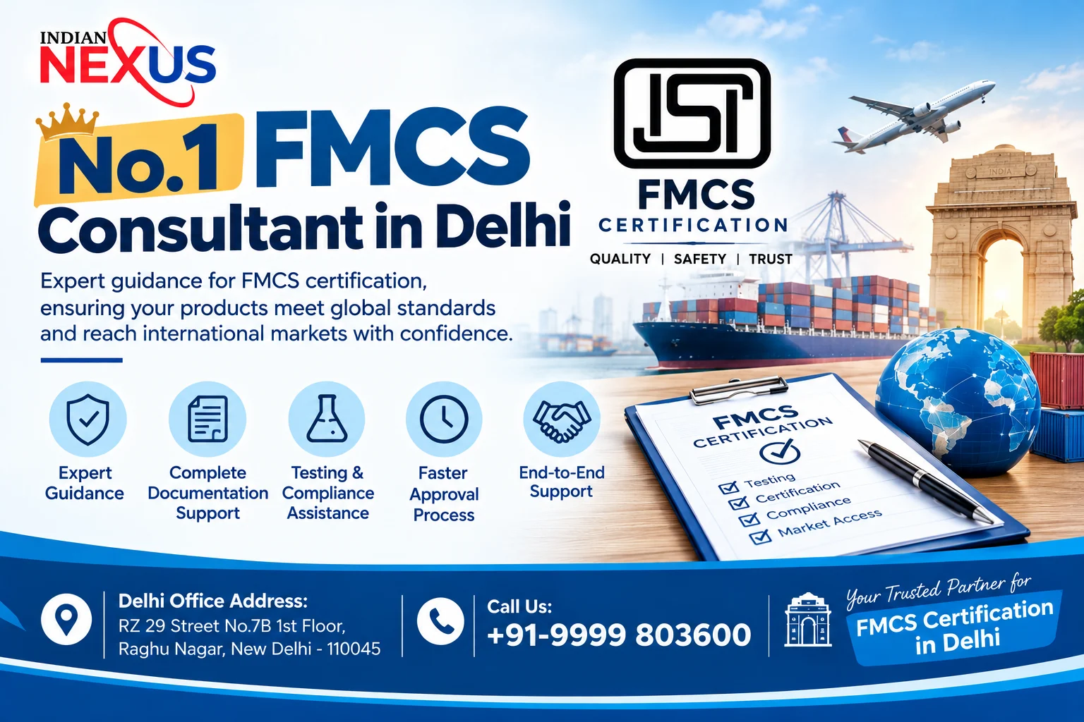 No.1 FMCS Consultant in Delhi