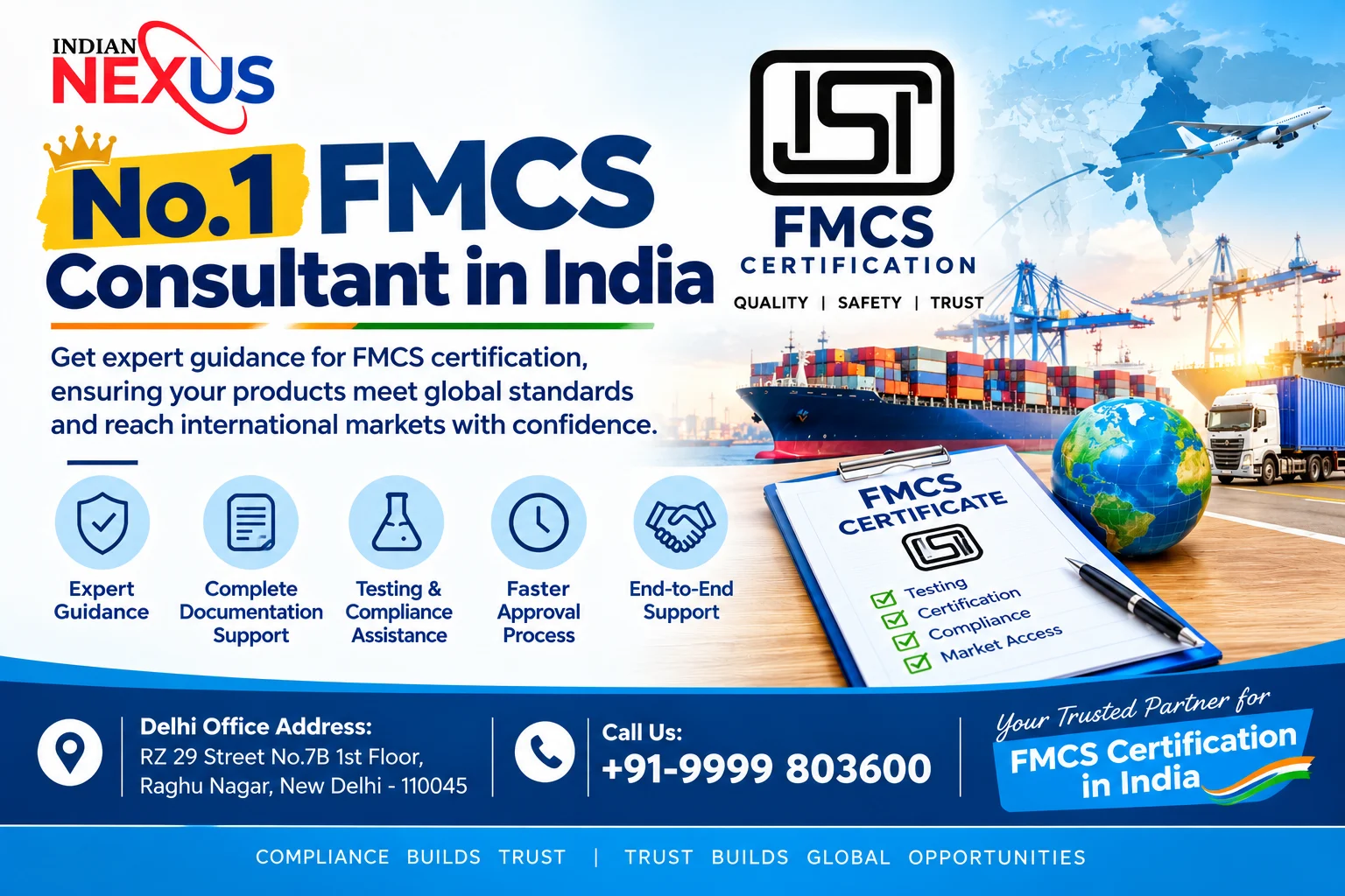 No.1 FMCS Consultant in India