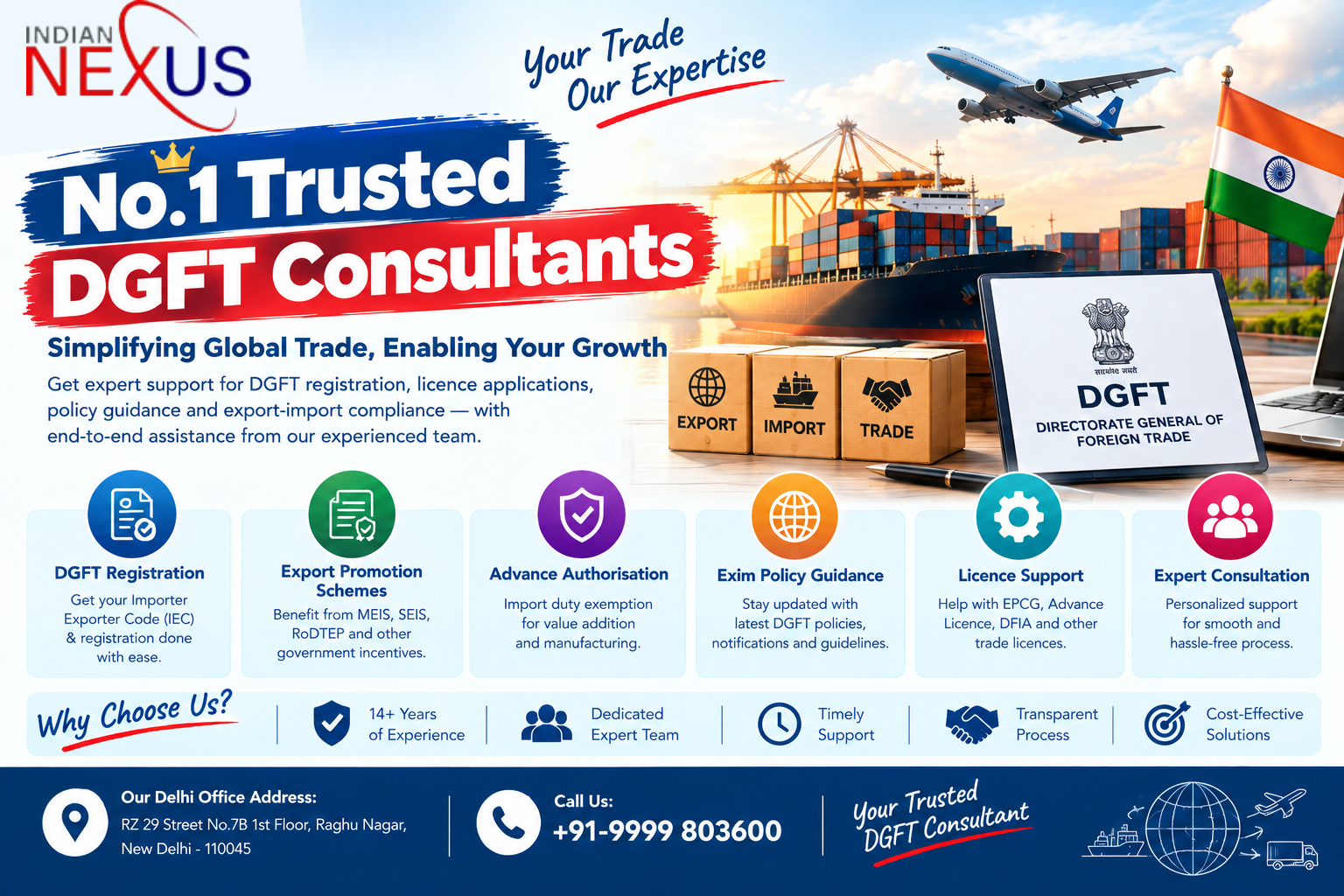 No.1 Trusted DGFT Consultants