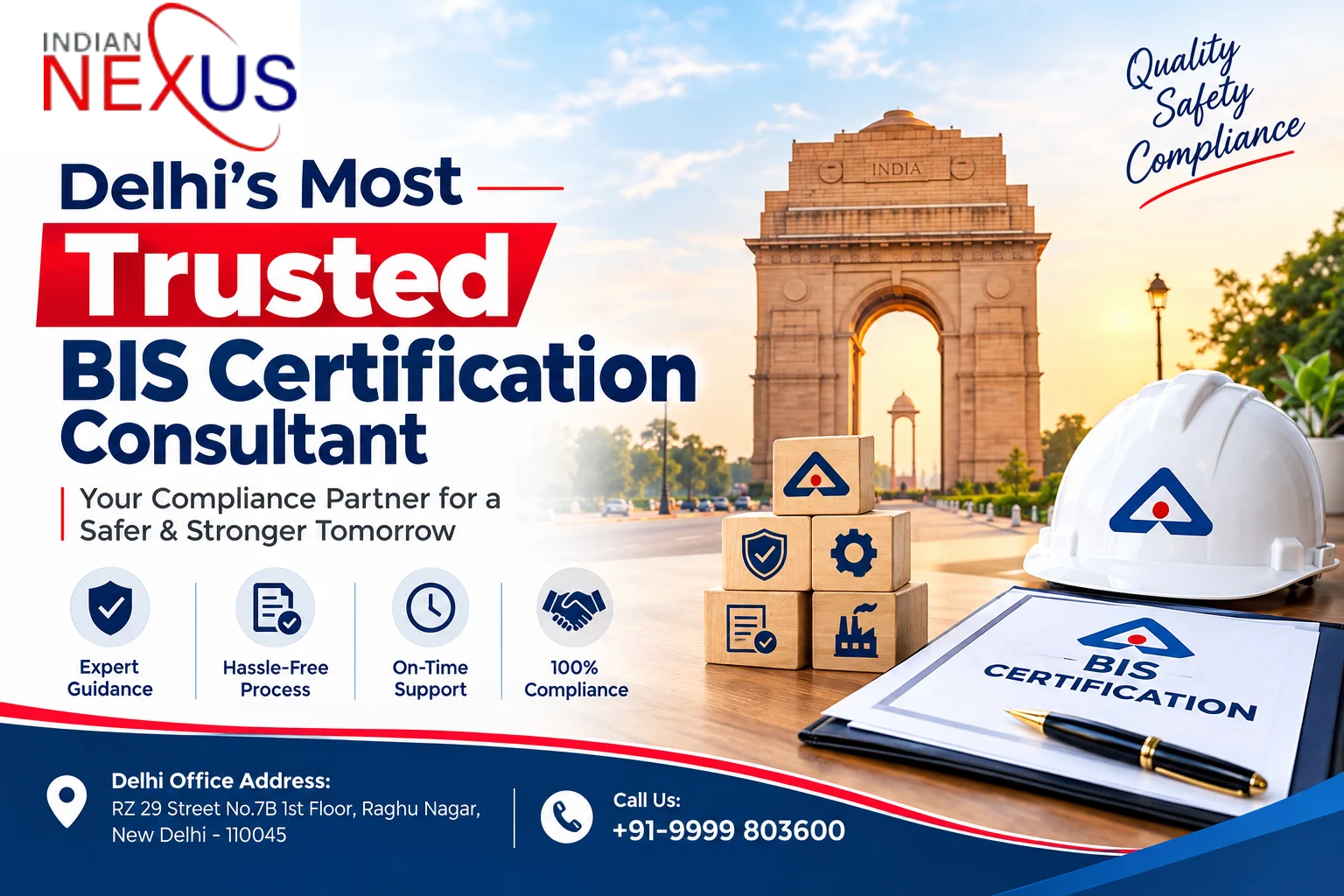 Most Trusted BIS Certification Consultant in Delhi